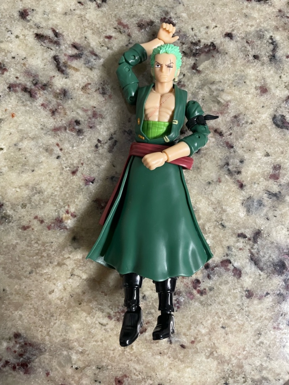 Bandai Anime Heroes Roronoa Zoro action figure from One Piece series collectible